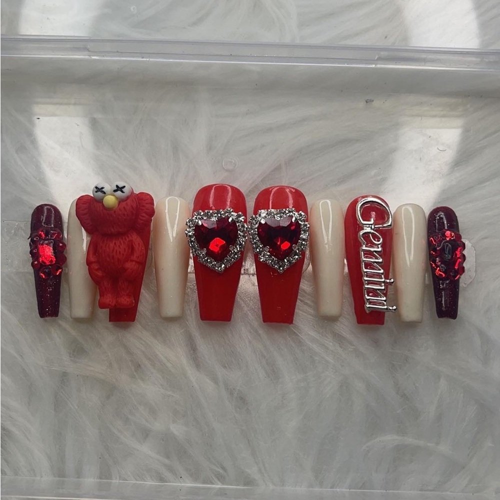 Gemini Press On Nails